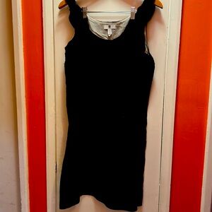 Black 100% cotton dress